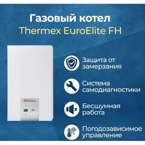  Газовый котел Thermex EuroElite FH28 одноконтурный 28 кВт купить в Томске